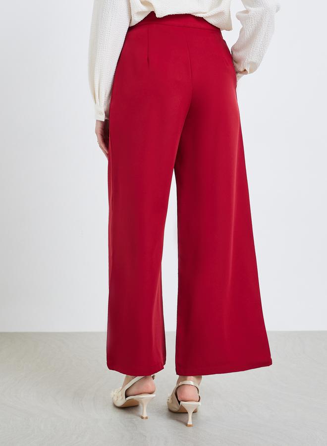 ستايلي بنطال بأرجل واسعة - Image 4